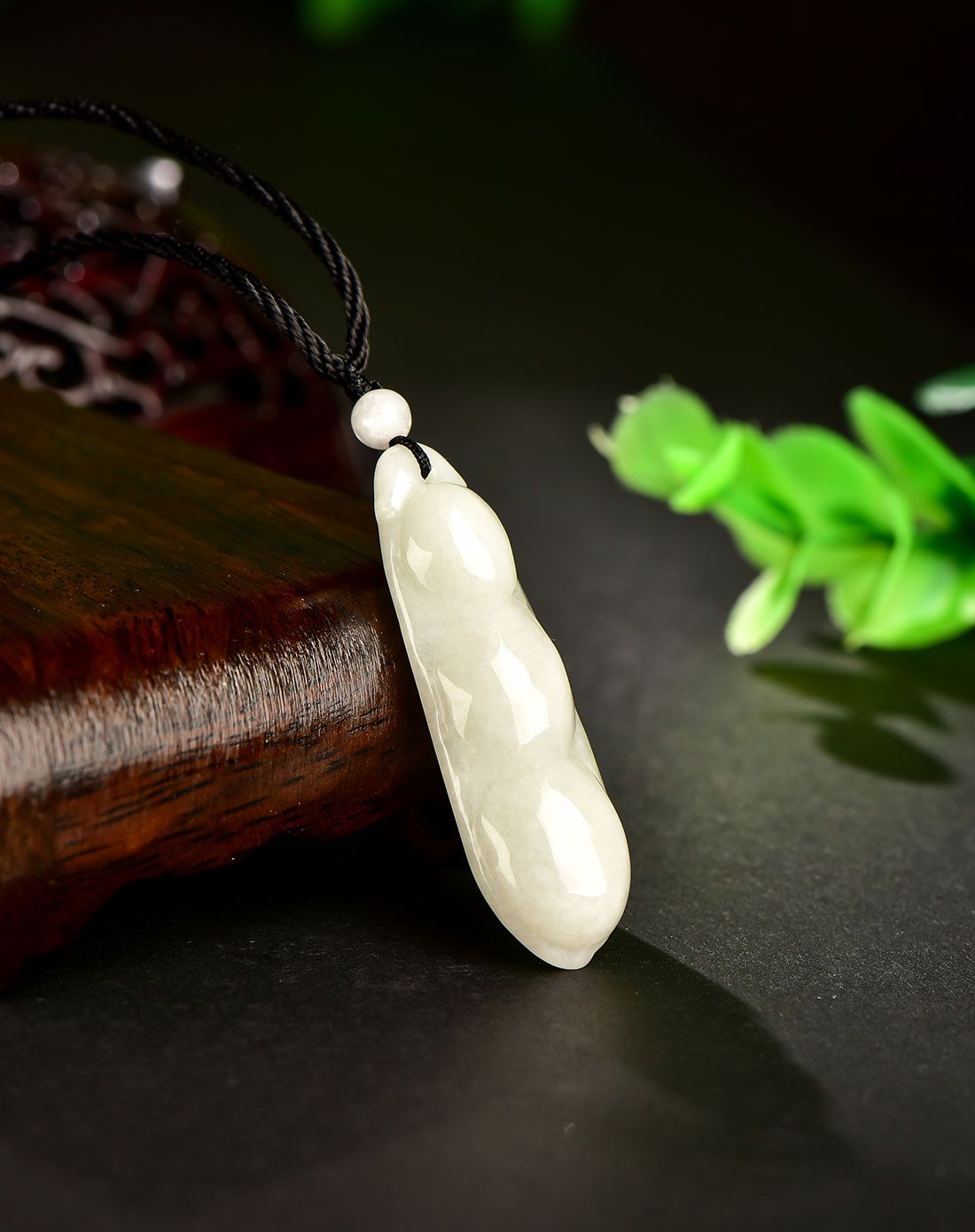 凤禧phoenisess玉器专场天然翡翠四季豆吊坠f01334wdf00744_唯品会