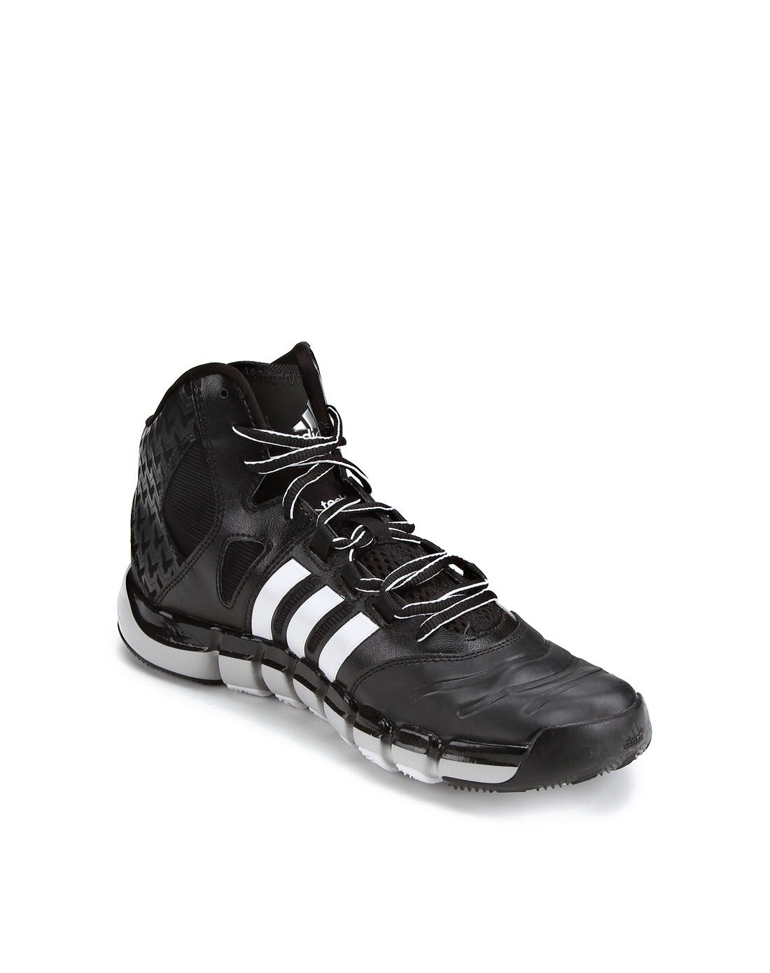 adidas运动趁现在男款黑色篮球鞋 篮球系列g67347_唯品会