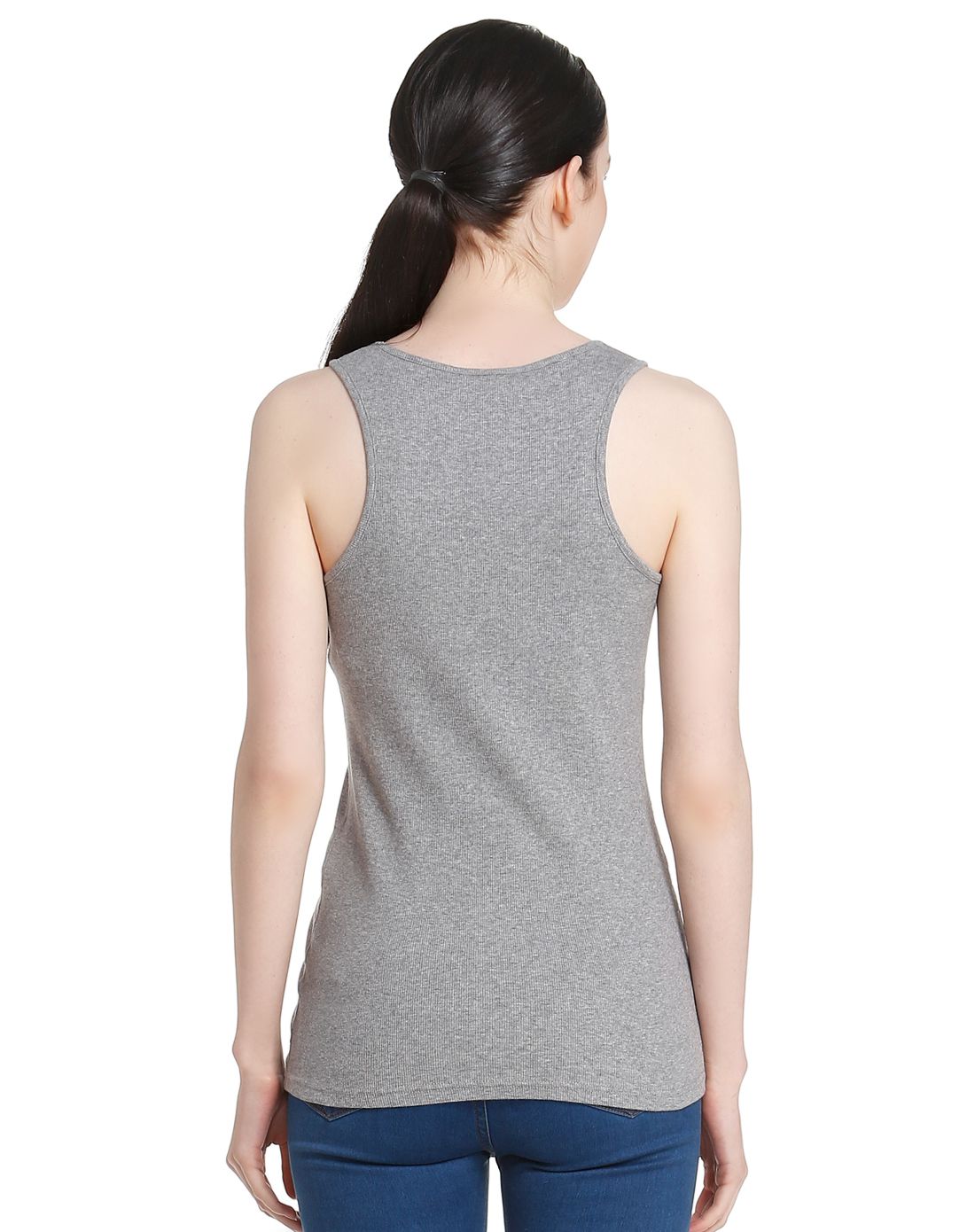 雅莹ep 灰色百搭舒适背心