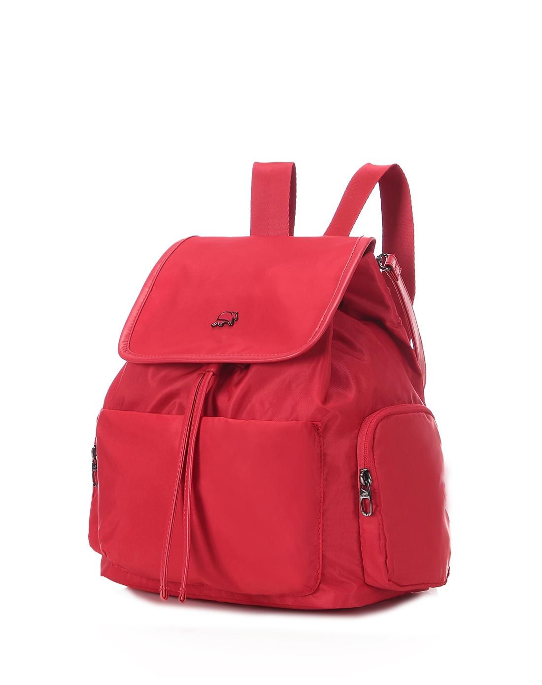 promax 【最in双肩包】女款红色城市休闲后背包