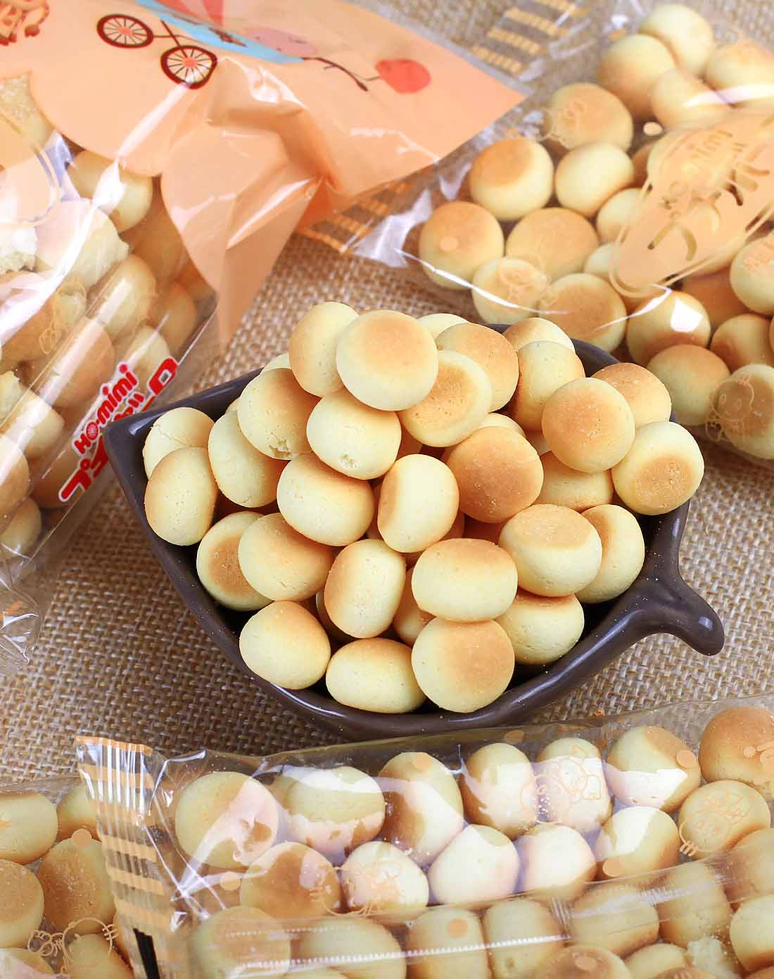 ho.mimi 马来西亚 胡萝卜小馒头饼干150g(两件起售)