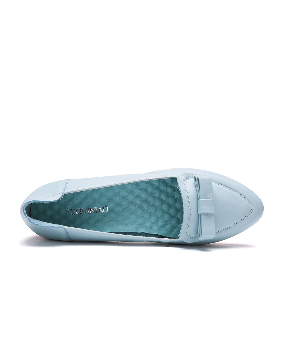 2016新款米兰色头层牛皮单鞋