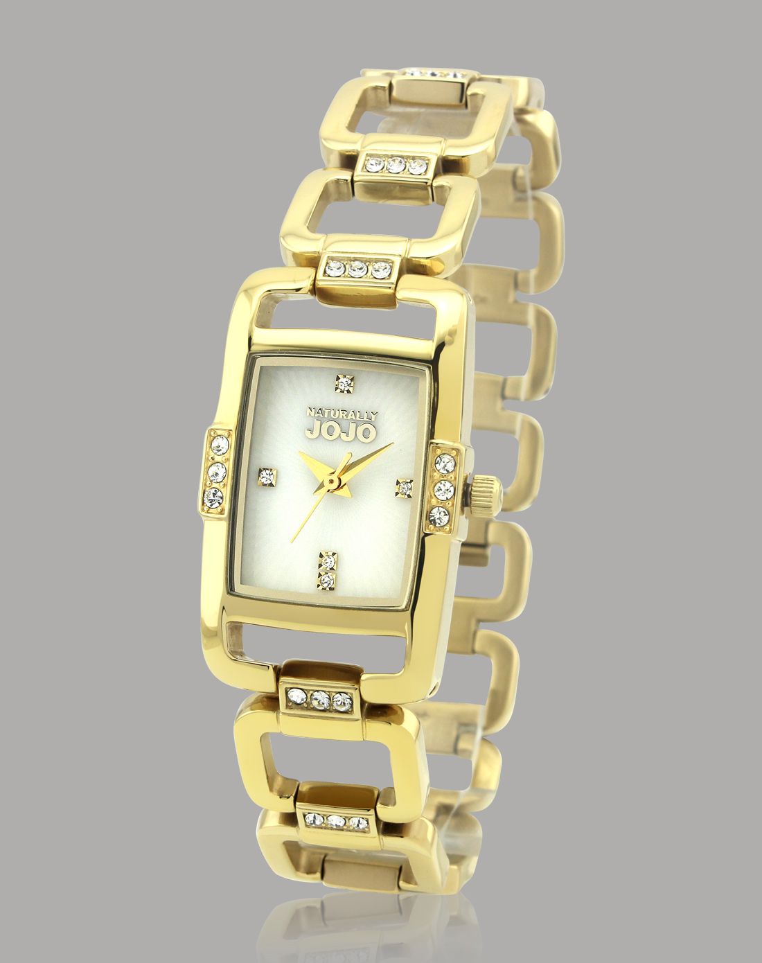naturally jojo手表专场 naturally jojo 女款时尚晶钻腕表