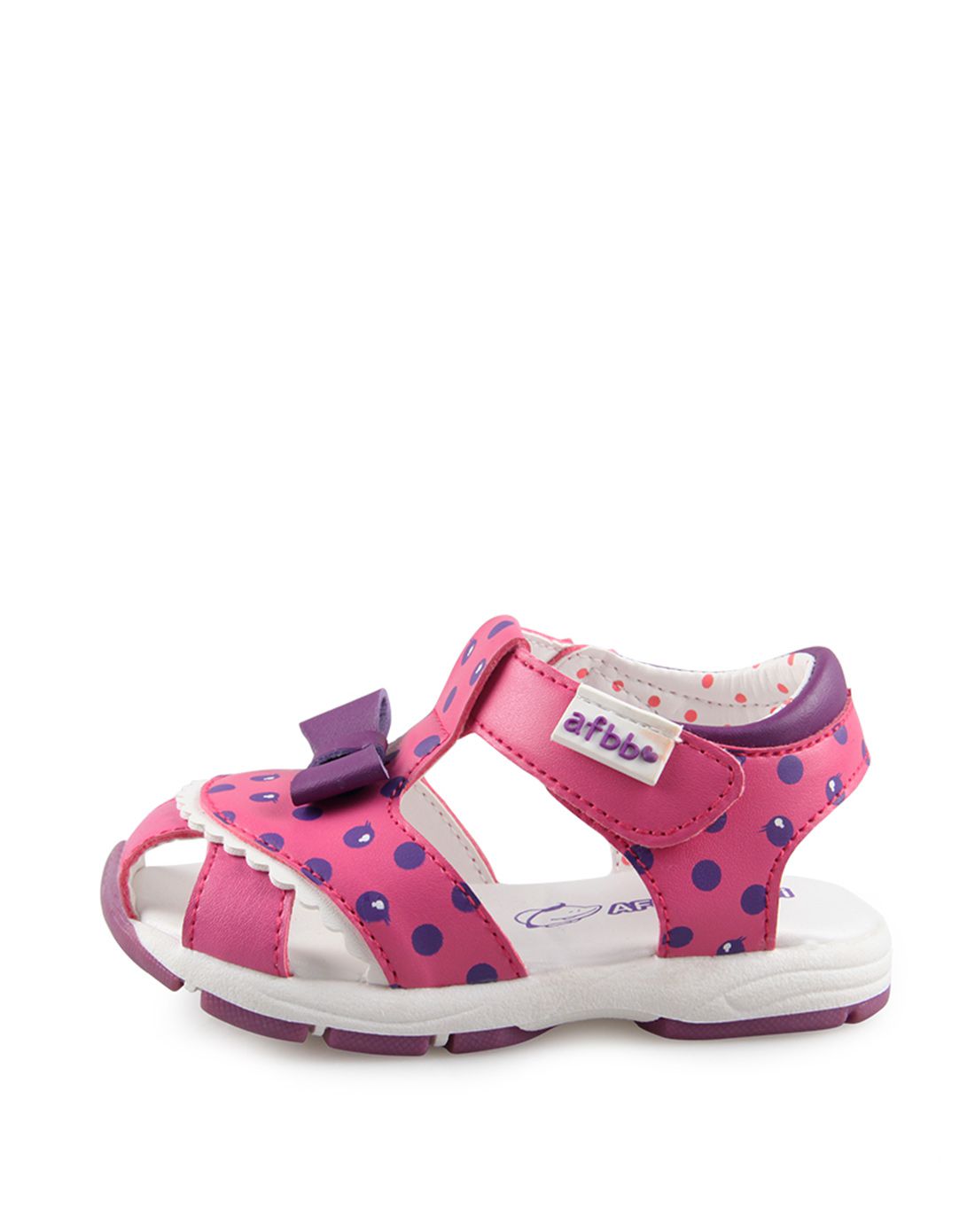 阿福贝贝afubeibei宝宝鞋1-3岁梅红透气防滑学步凉鞋a6285mh_唯品会