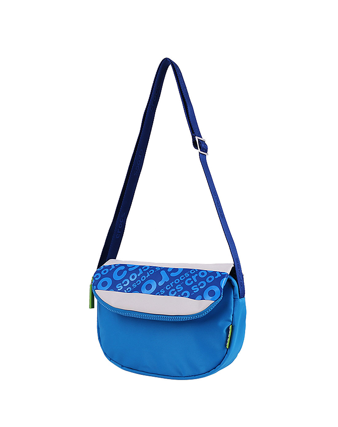 crocs女包专场 女款蓝色时尚斜挎包