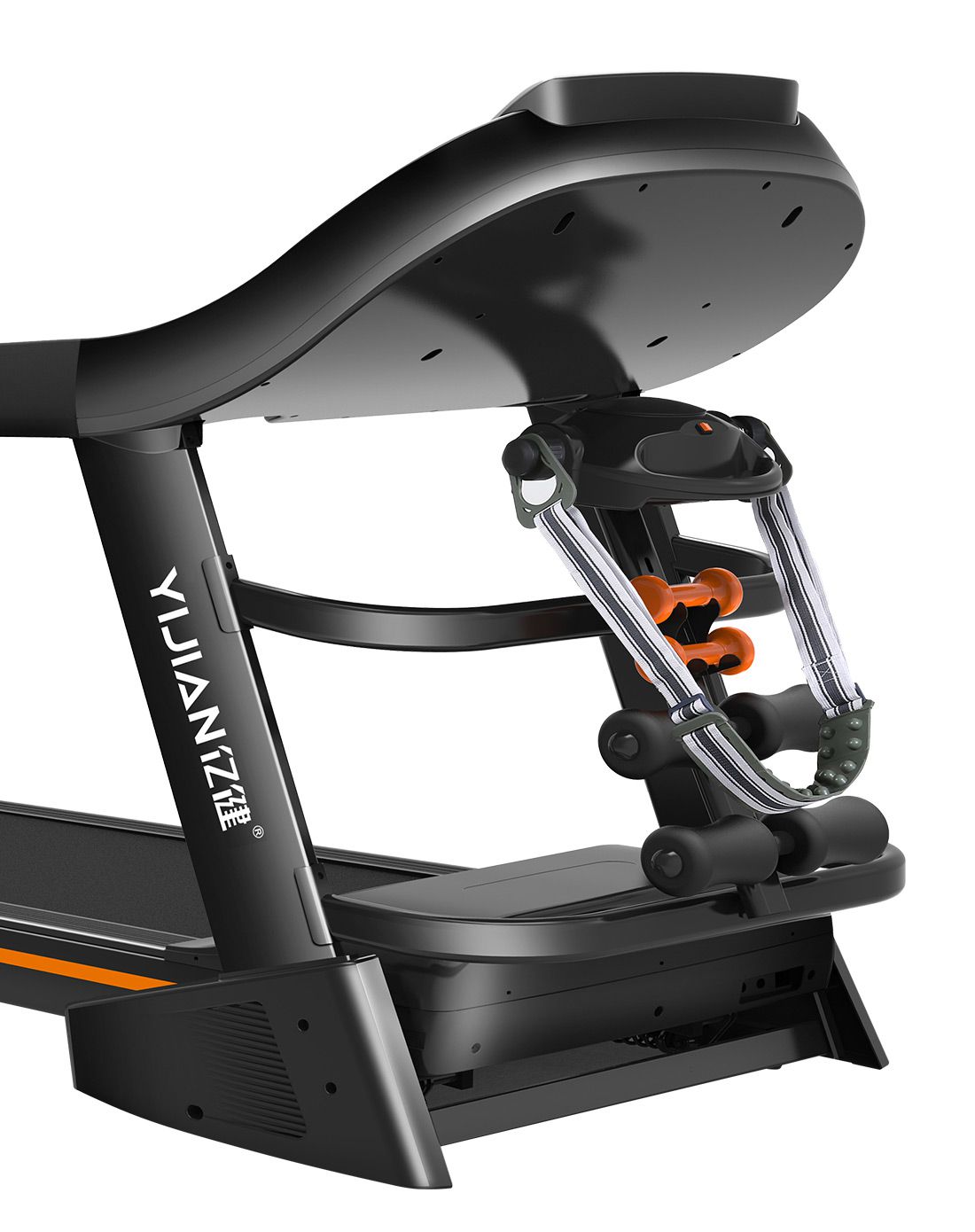 畅享亿健科技 55cm宽跑带跑步机 高清触控彩屏【超值礼包】