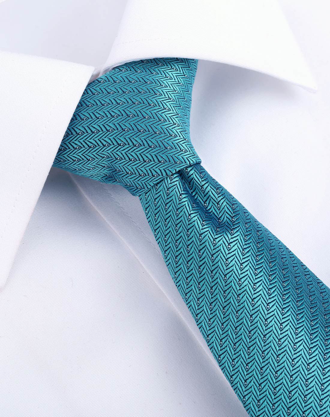 2016新款绿色精致纹理窄版结婚领带