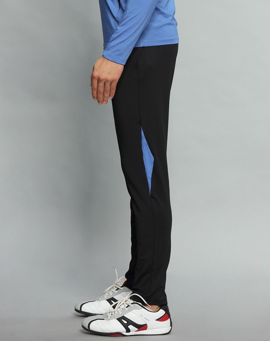 舒适合体 路伊梵男士修身运动长裤