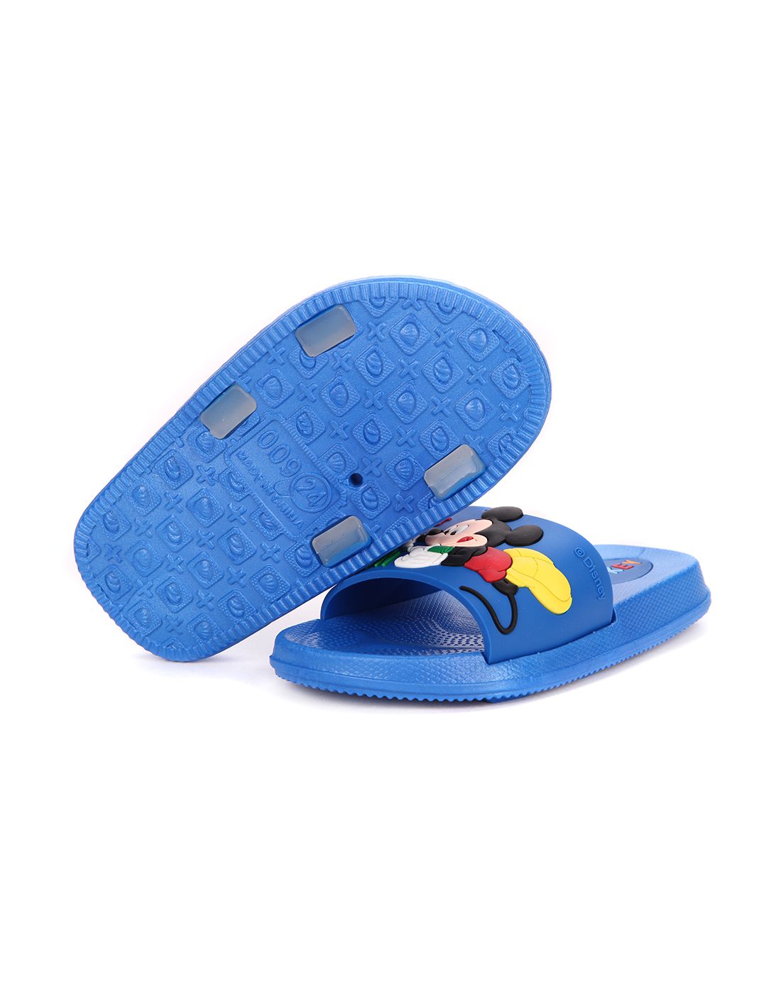 迪士尼 男小童凉拖鞋蓝色