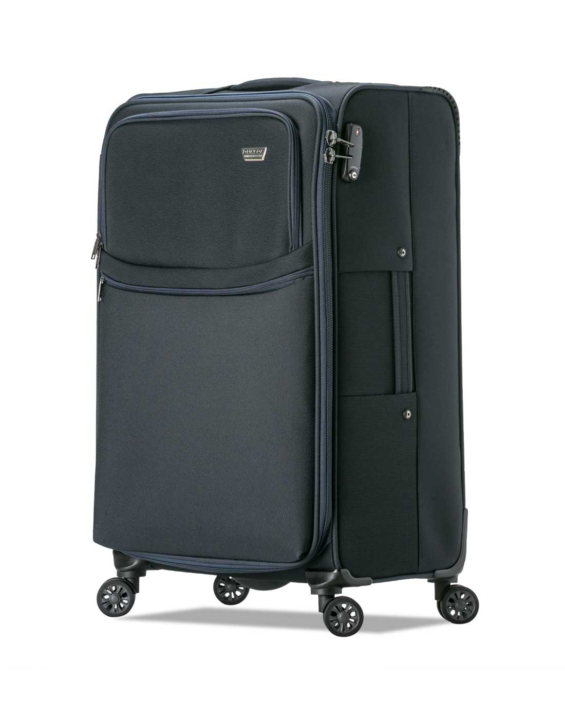 dunlop拉杆箱专场深蓝时尚休闲拉杆箱24寸d15552412_唯品会