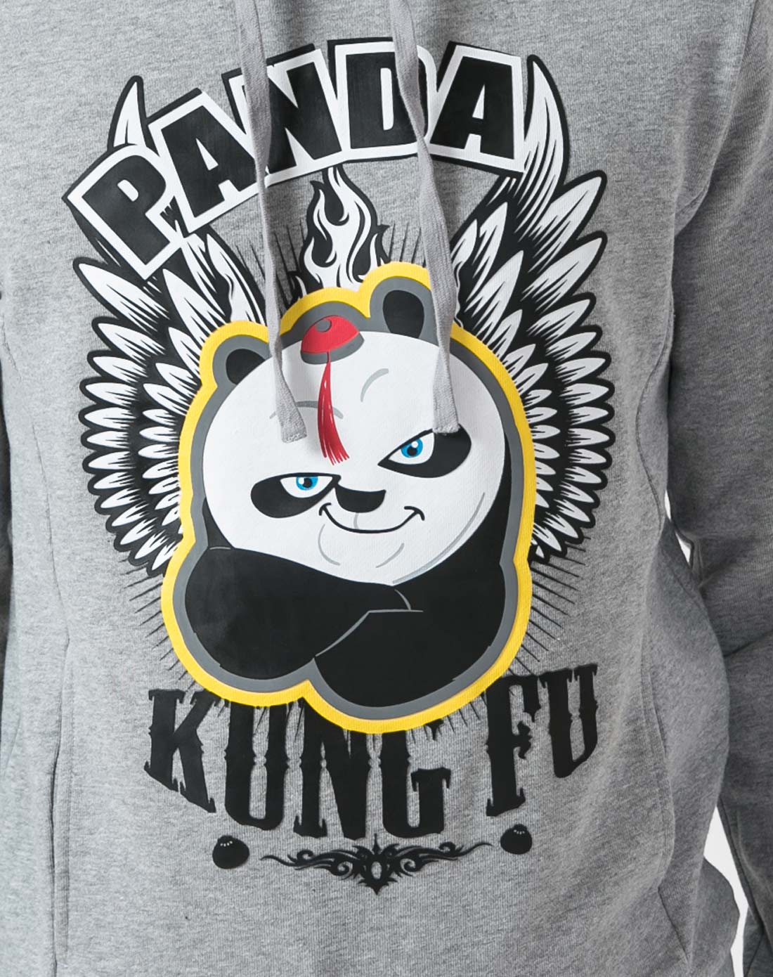 暖男甜心潮牌运动专场—功夫熊猫男款印花带帽卫衣kds53cd1052a3_唯品
