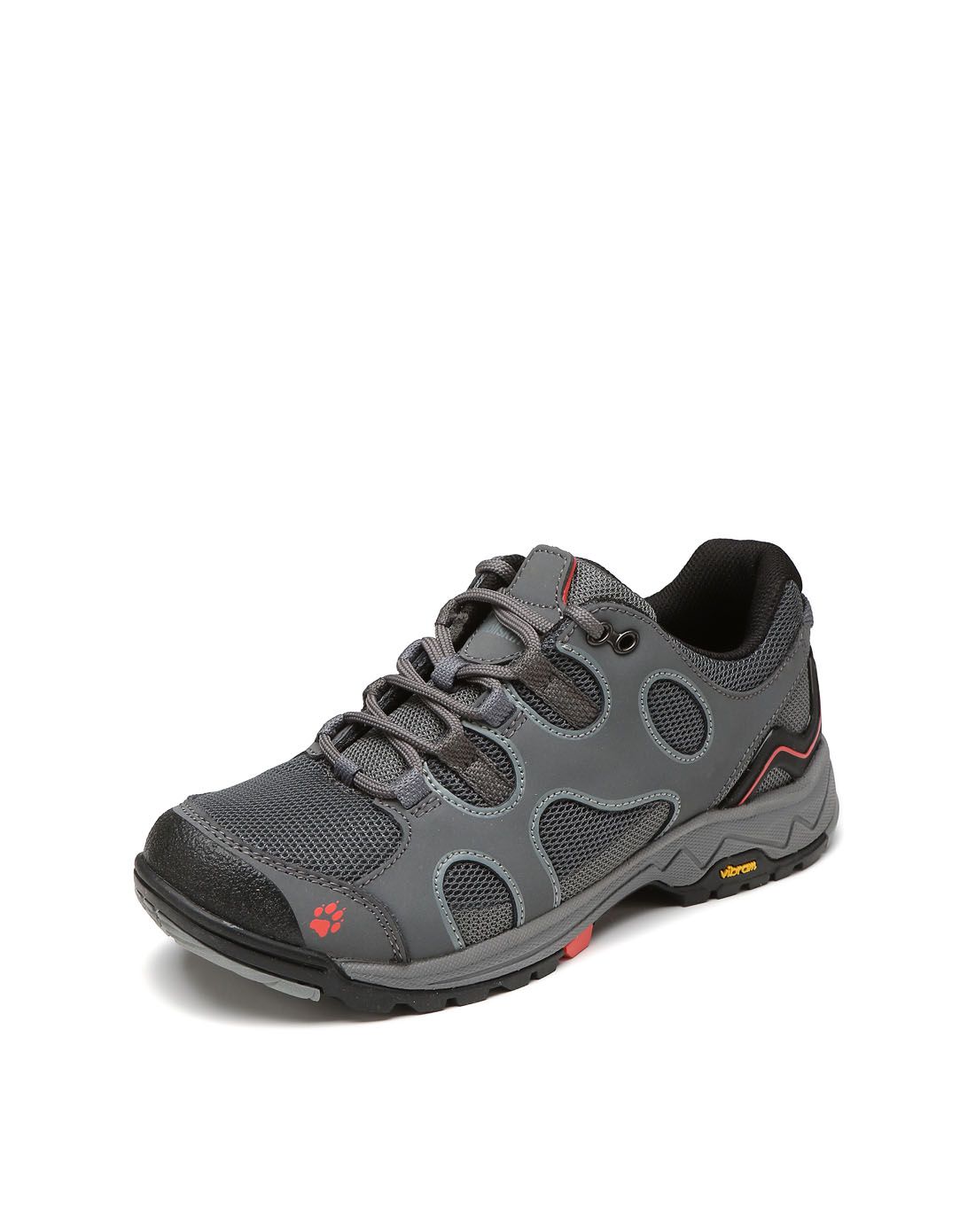 抓地耐磨 女款深灰色户外远足鞋