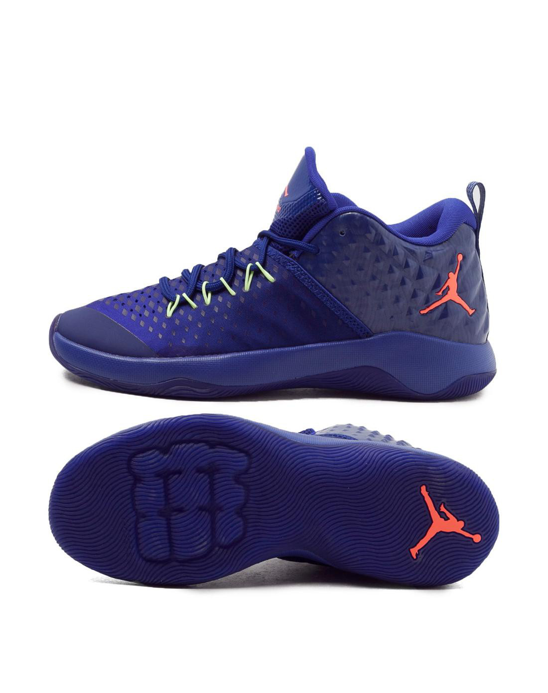 jordan extra fly 男款蓝色篮球鞋蓝色