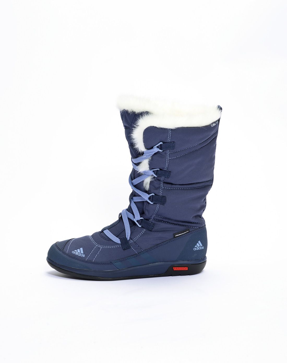 抓地力强 女款蓝黑色雪地靴 户外系列