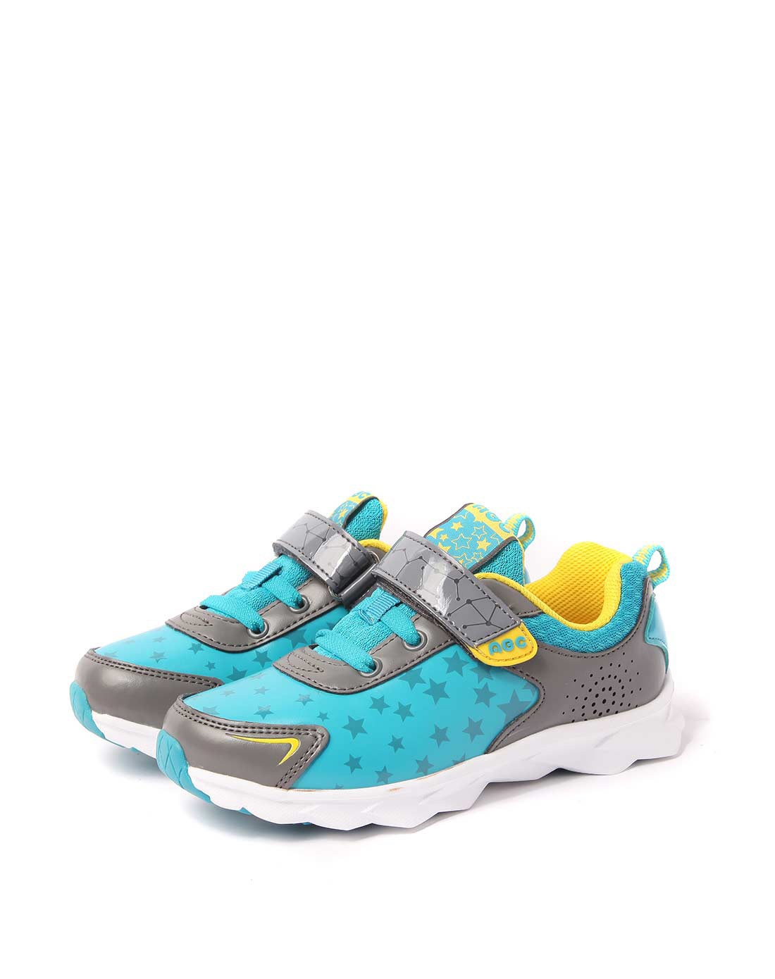 abckids男女童鞋男中童深灰青瓷蓝跑步鞋y5323513d-160n_唯品会