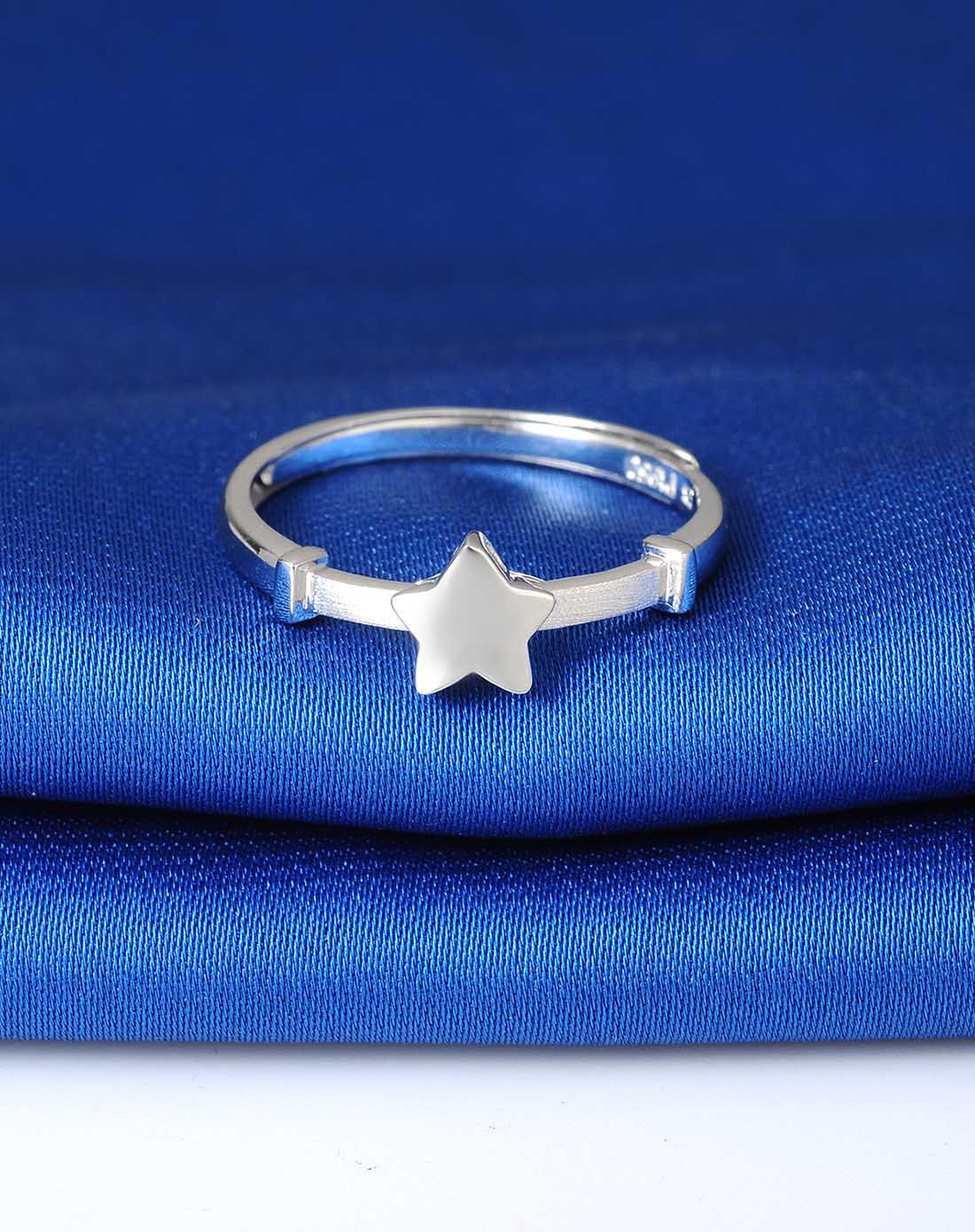 宝亨达 铂金pt950时尚流星女戒(开口可调节指圈大小)