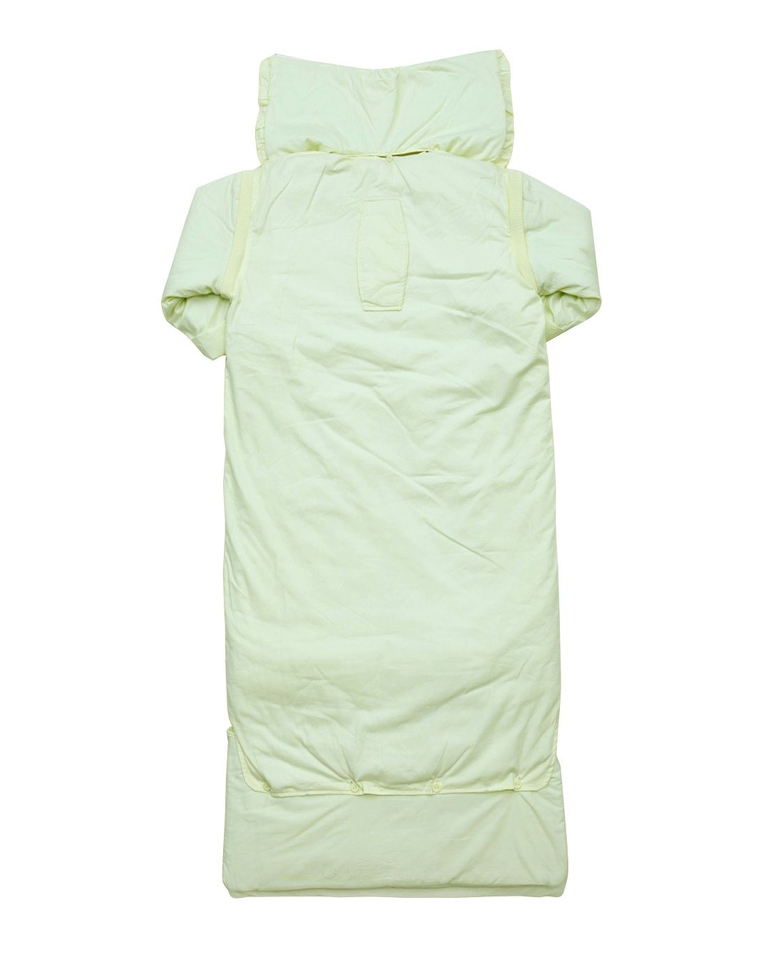 黄色斜纹布加长棉睡袋