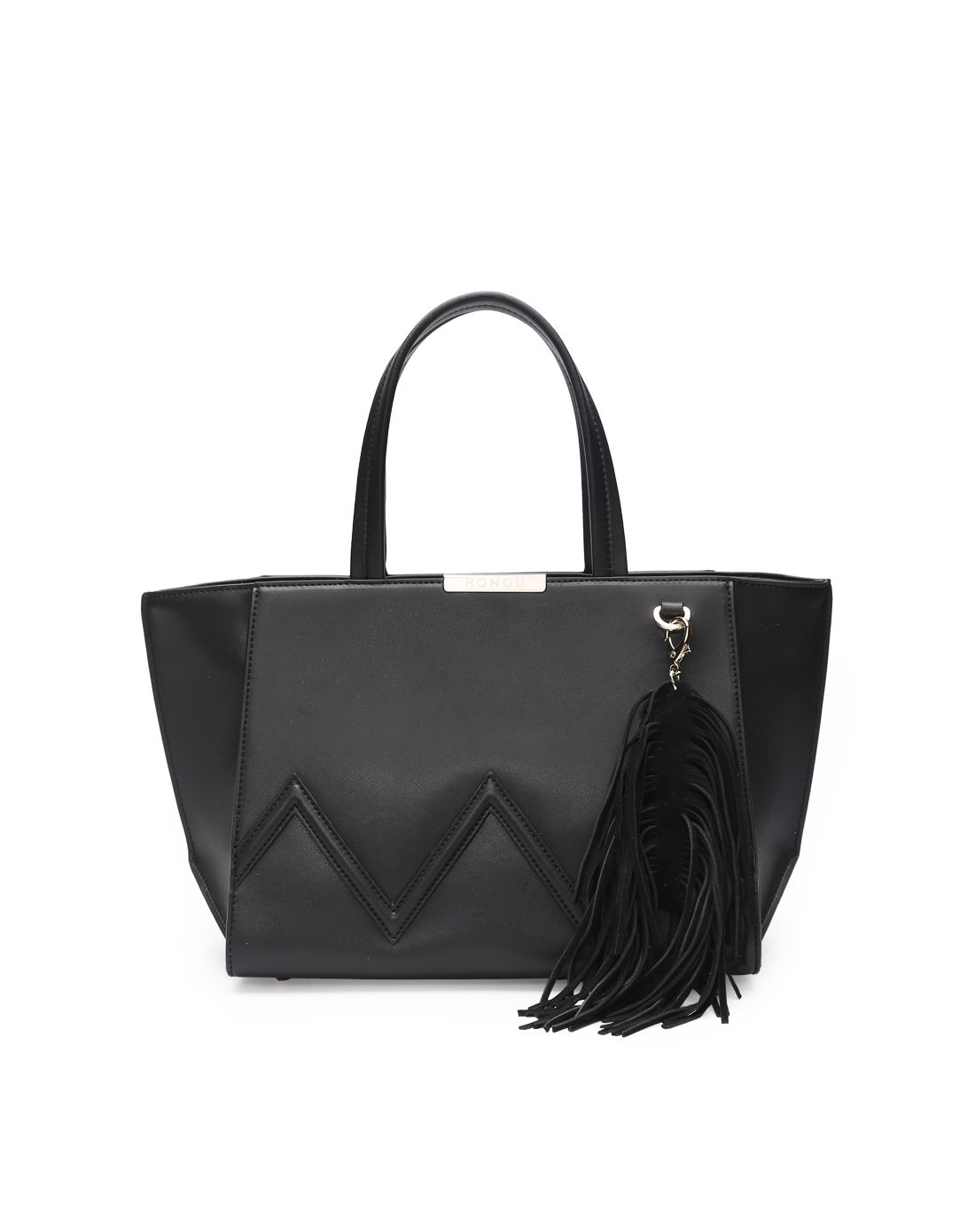 2016年新款 女款流苏黑色手提单肩包大款