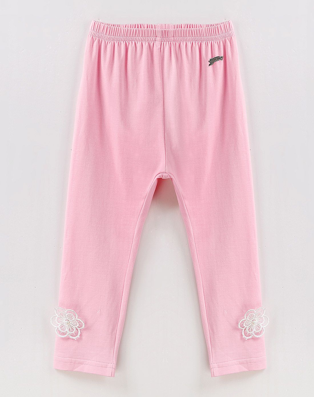 女童粉红色打底裤