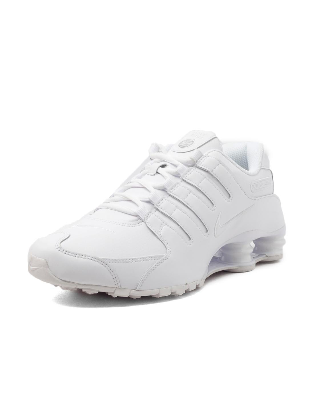 耐克nike shox nz 男款白色运动鞋