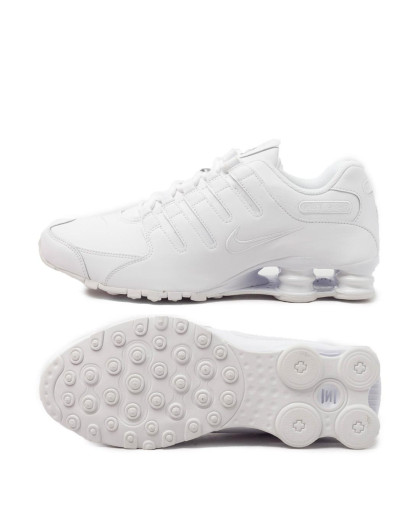 耐克nike shox nz 男款白色运动鞋