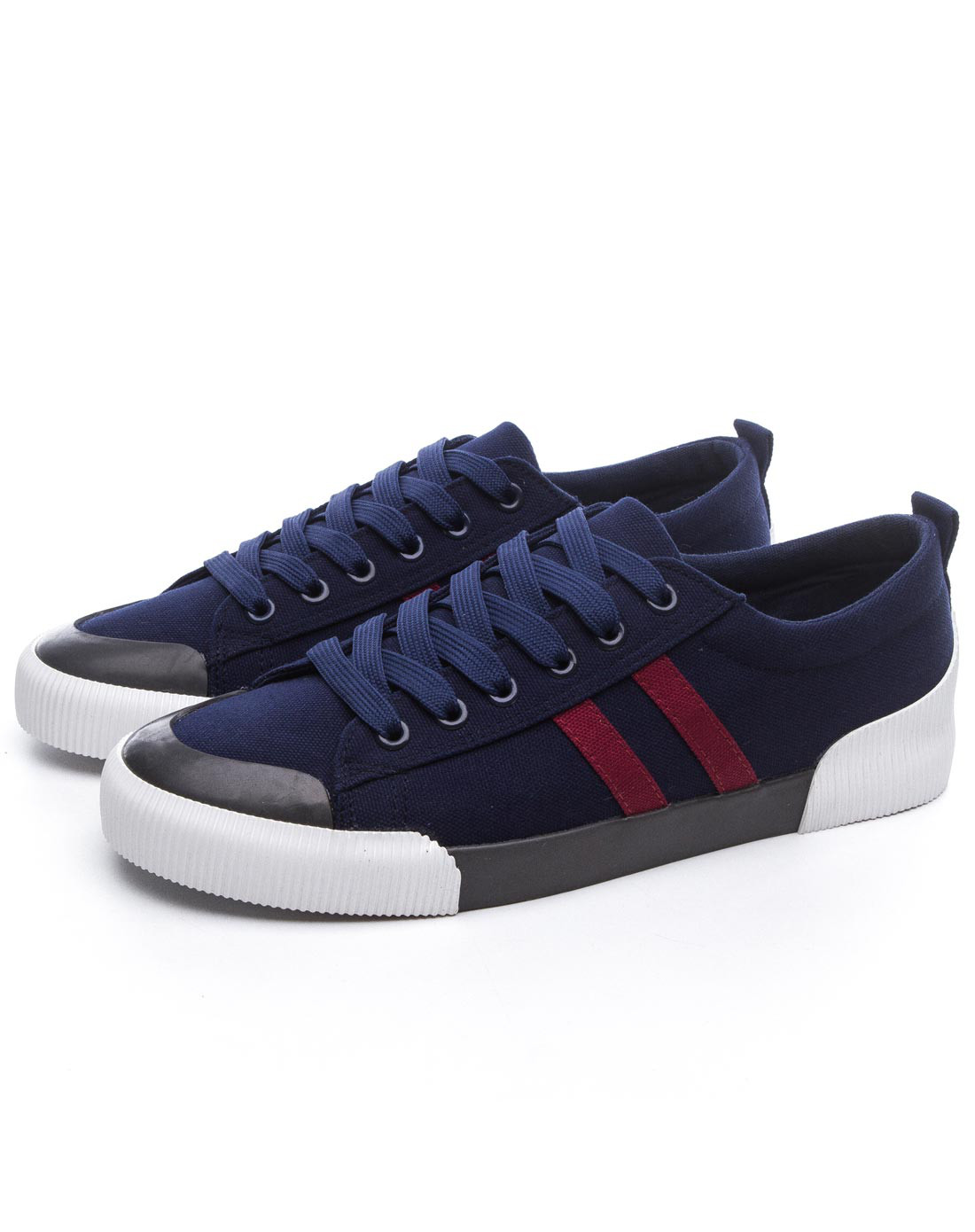 经典 男款 双斜杠休闲帆布鞋板鞋帆布鞋