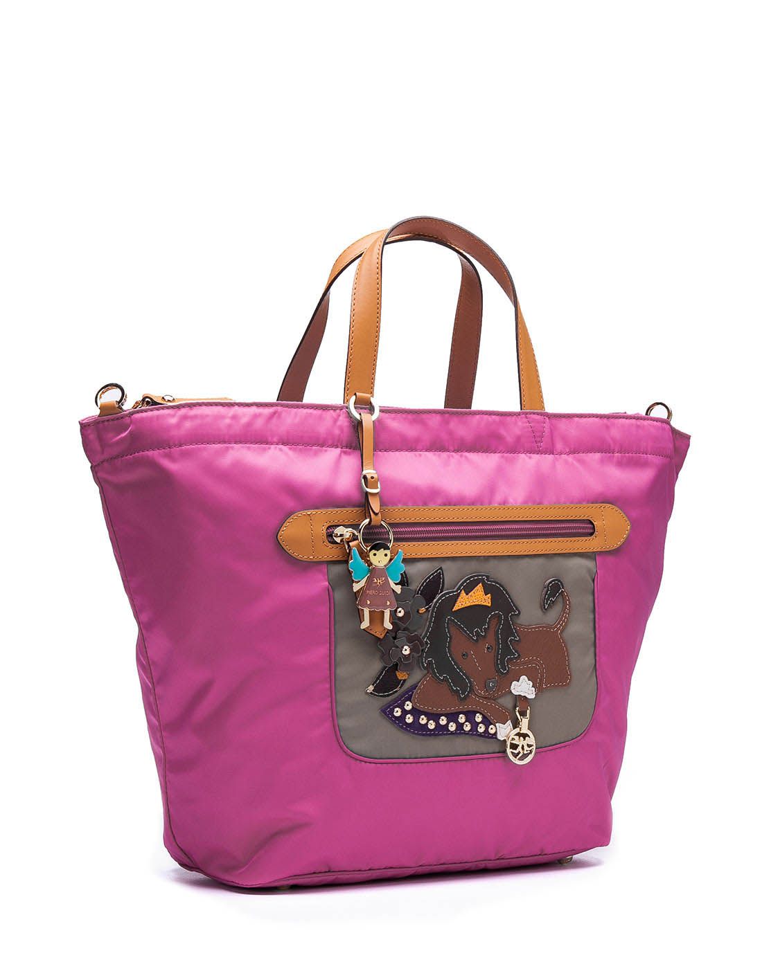 piero guidi轻奢皮具专场都市休闲手拎单肩包玫红219g6360575_唯品会