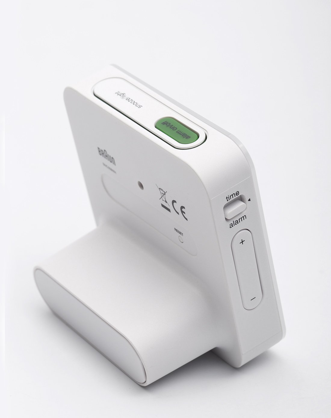 博朗braun经典方形多功能电子闹钟