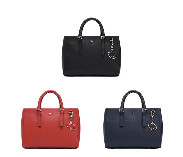 lapalette picardie通勤调色板挂饰手提包