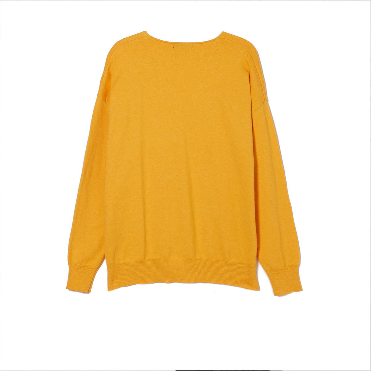 lap 2018秋季新品圆领紧口袖基础款女式打底针织衫