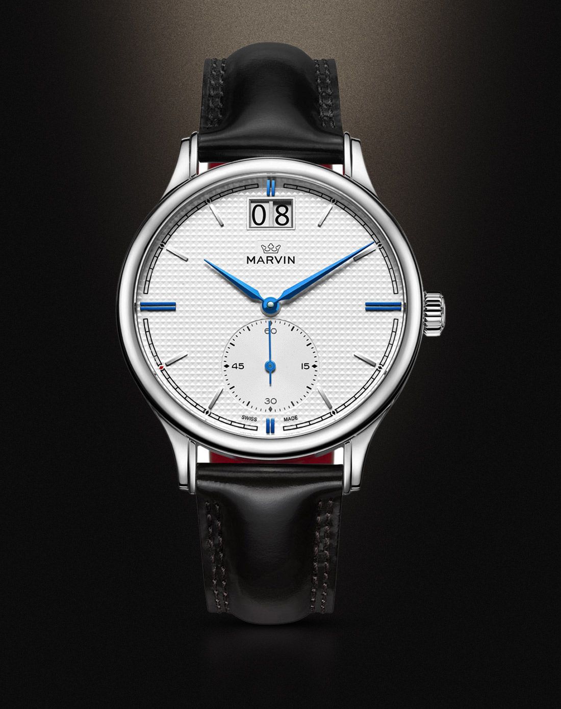 【vip定制款】皇者复刻莫尔顿系列巴黎饰钉纹石英男表