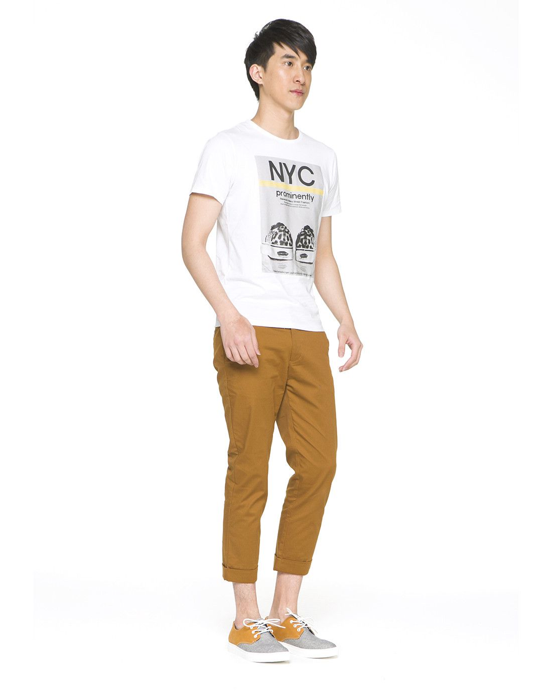 热风hotwind男女鞋服男士白色潮鞋印花短t01w440204_唯品会