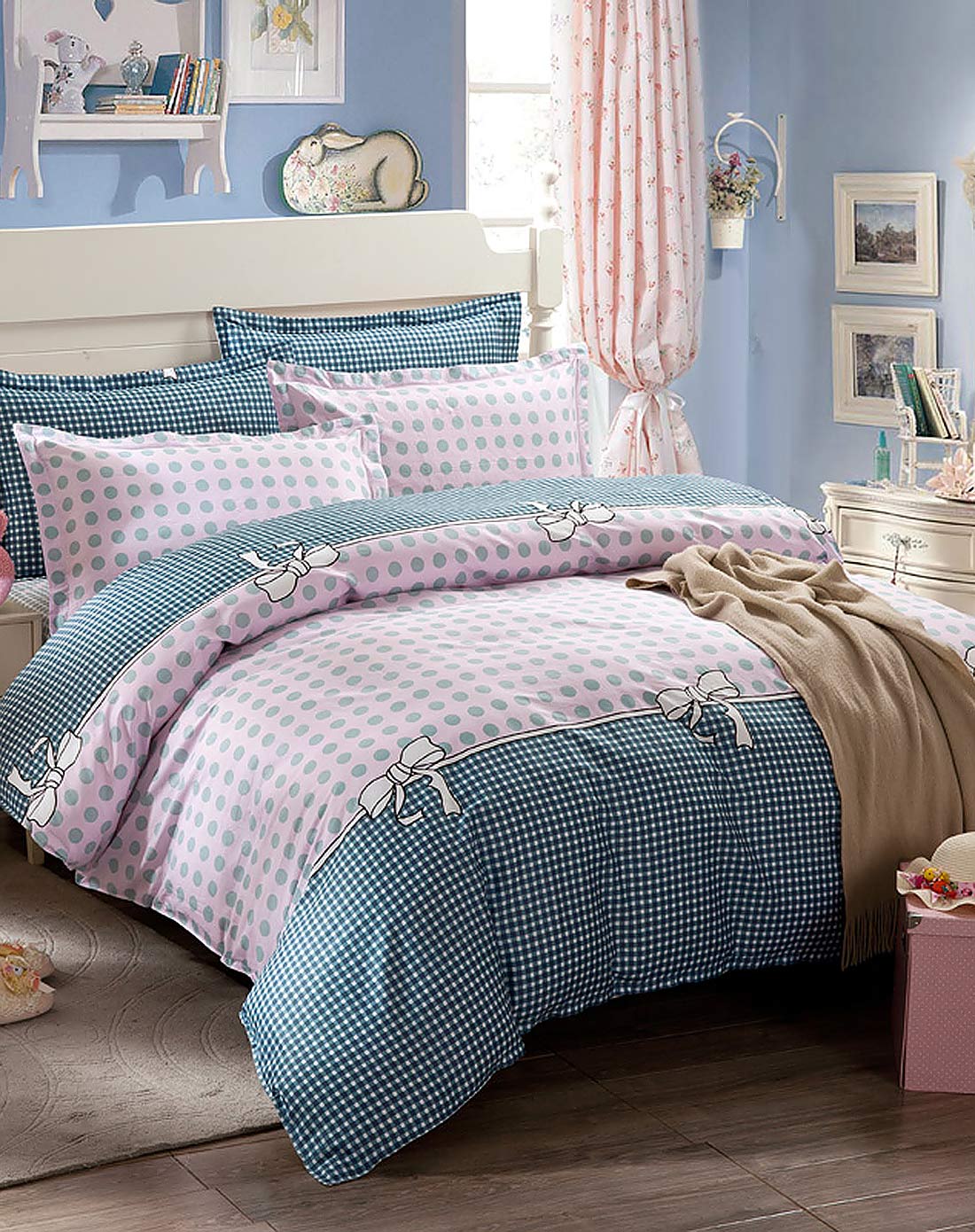 1.5m床精梳棉四件套-大家闺秀