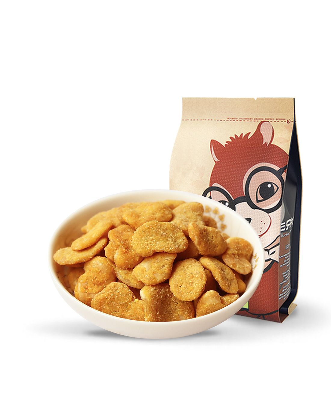 (4件起售)三只松鼠_蟹黄蚕豆205g