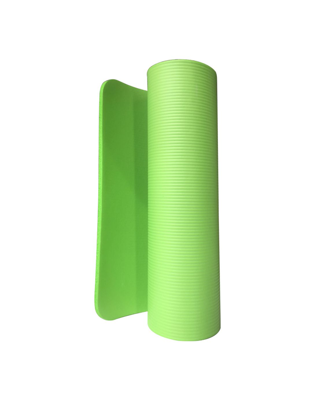 nbr材质 8mm加厚舒适柔软瑜伽垫 运动防滑健身垫 绿色