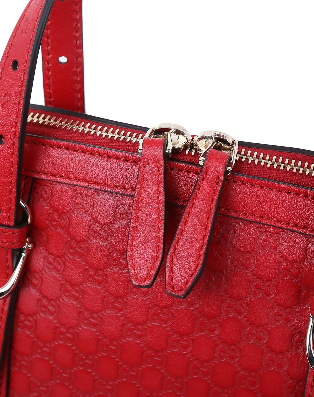 gucci女士红色贝壳手提包