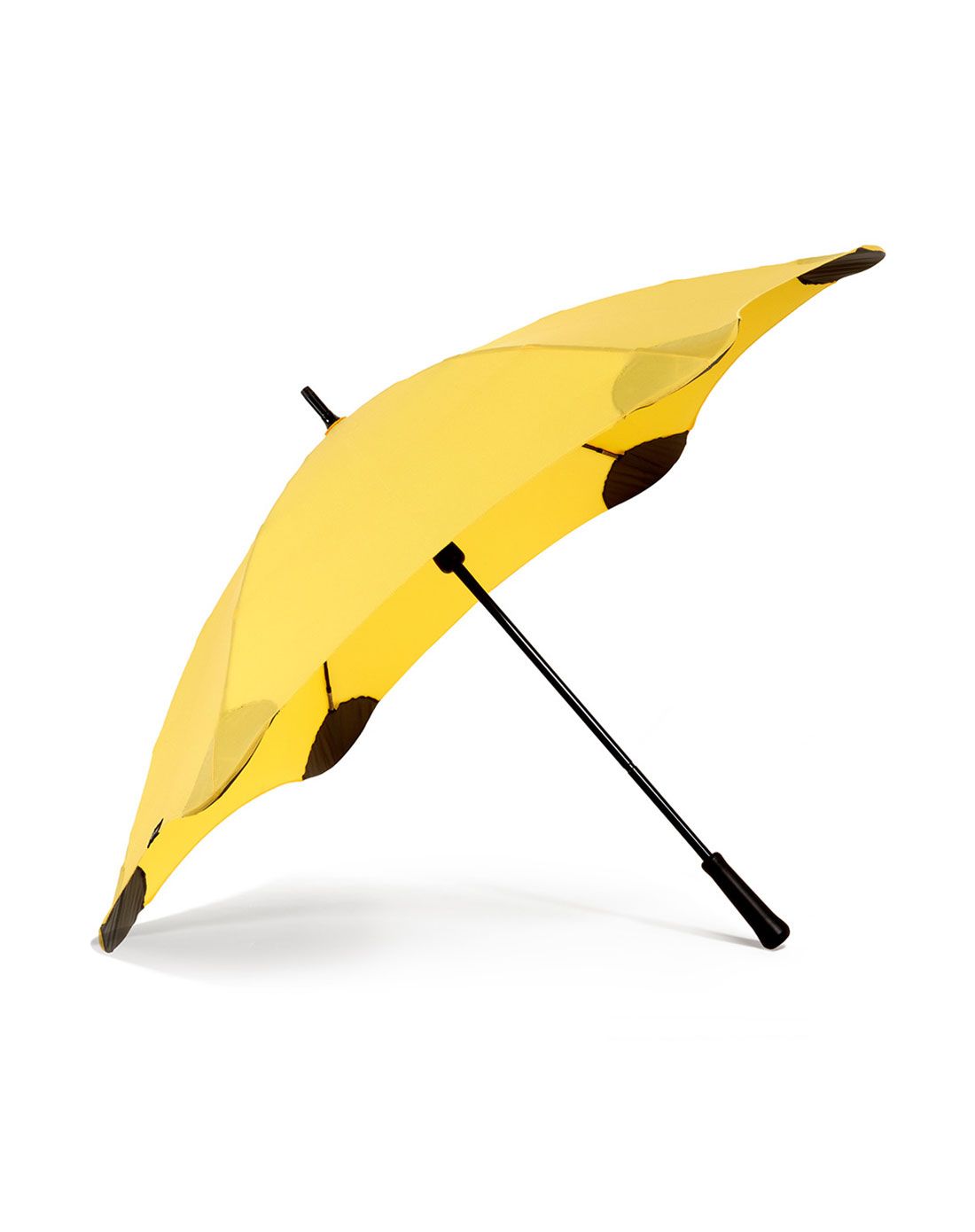 blunt 超强抗风 黄色长柄晴雨伞 时尚商务