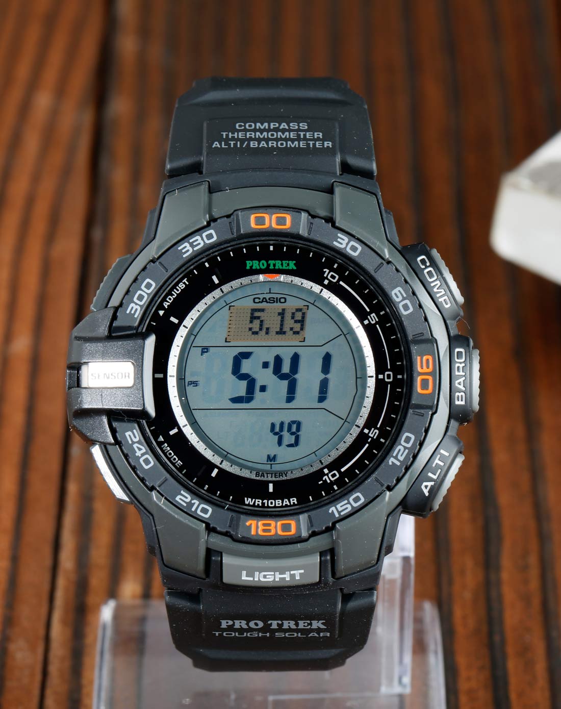 卡西欧casioprotrek系列光能树脂男表prg-270-1d_唯品会