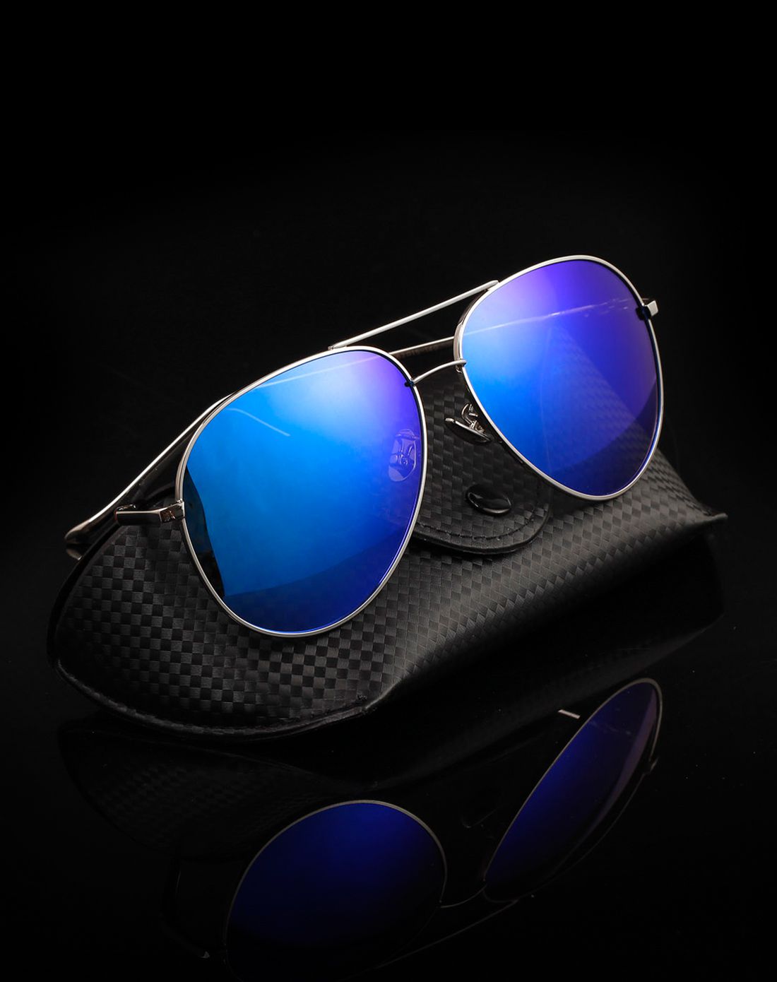 益盾 炫彩弹簧腿蛤蟆偏光镜太阳眼镜