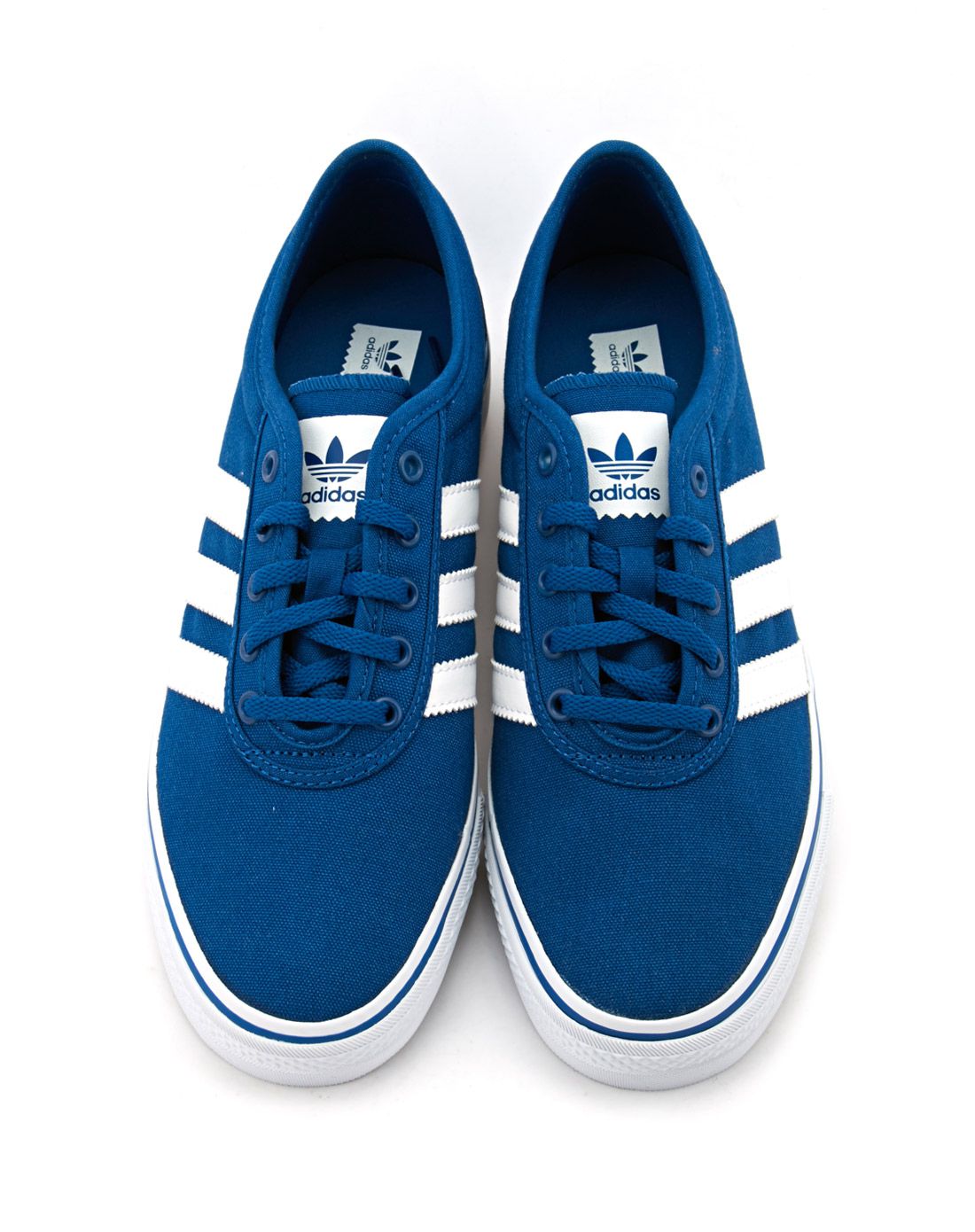 耐磨缓震 男款蓝色复古鞋 三叶草系列