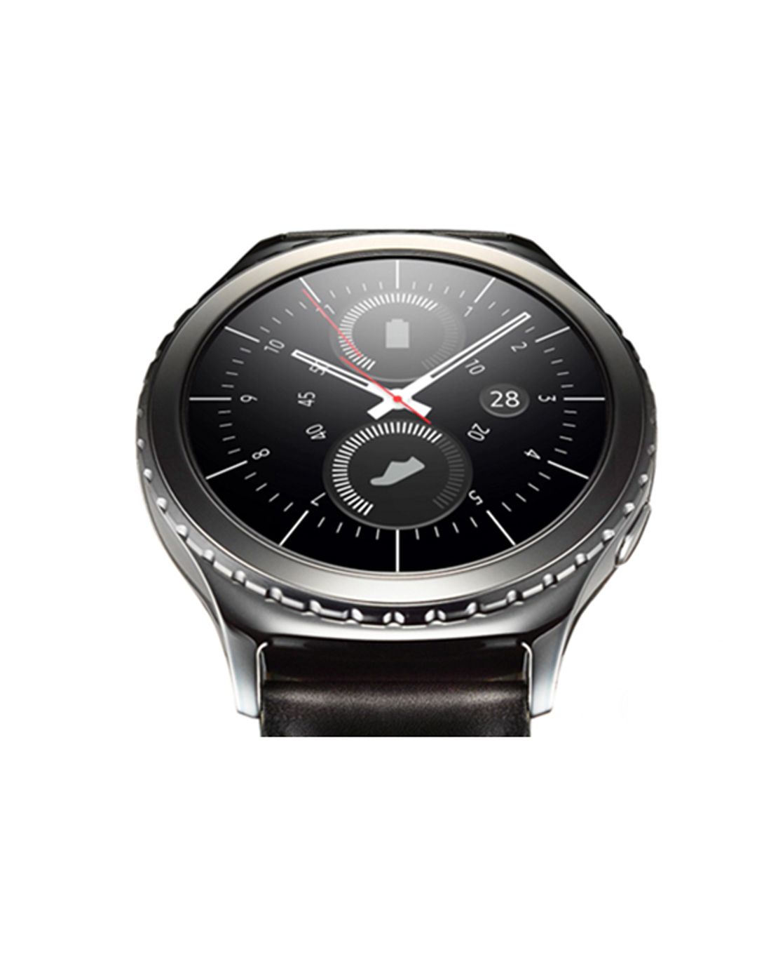 智能产品—三星主件gears2经典商务版智能手表黛墨黑gears2-r732黛墨