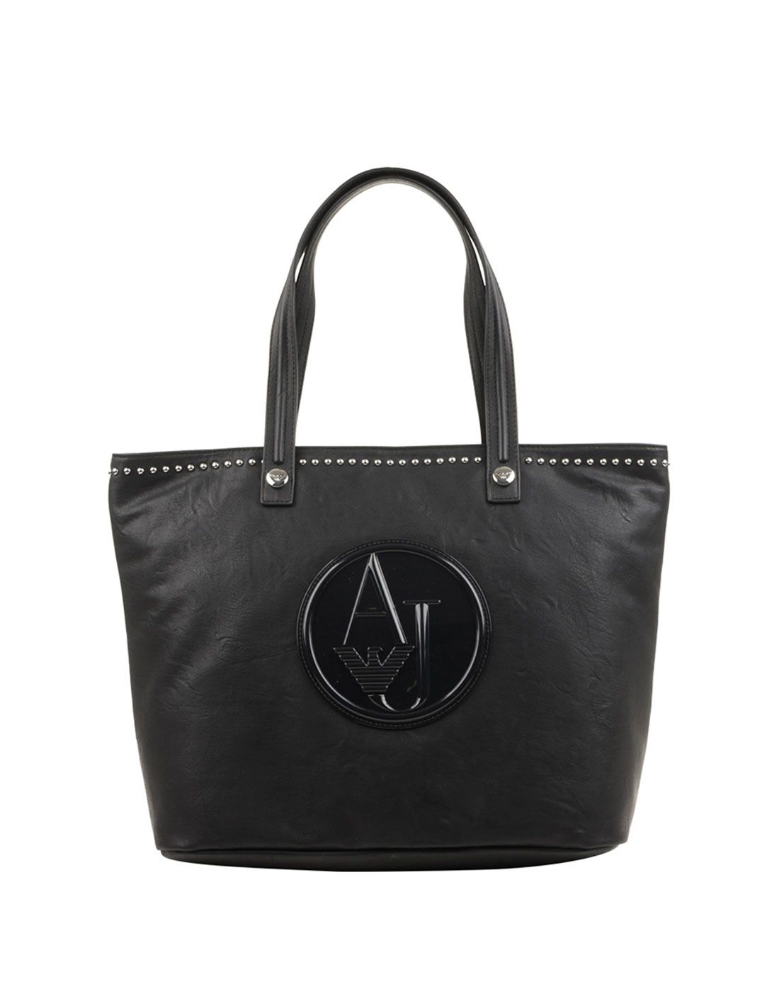 armani jeans女士黑色手提包