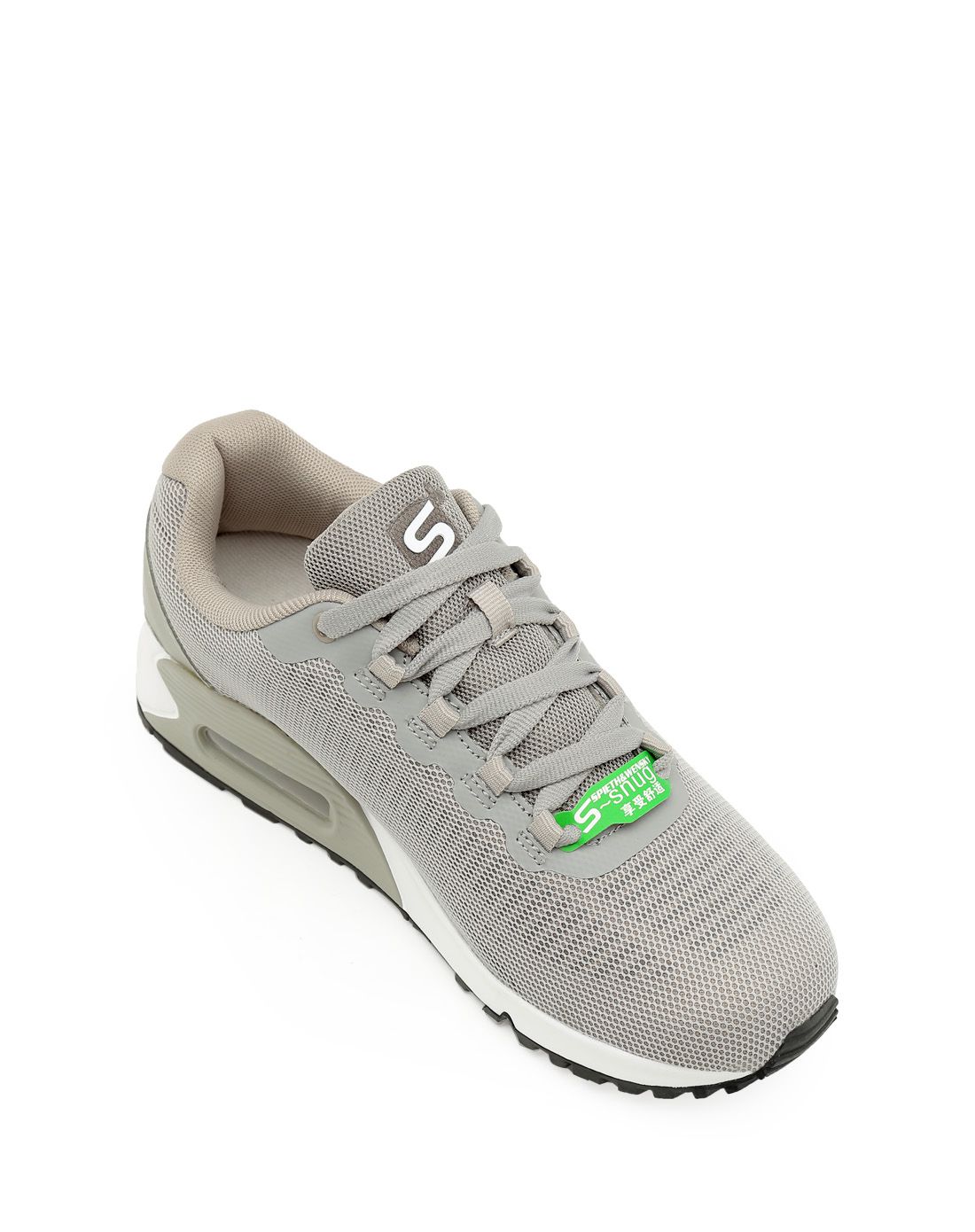 女款 深灰 户外跑鞋 气垫鞋底 防滑减震 透气吸汗