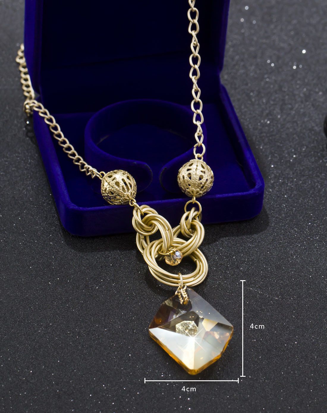 dorlan配饰专场日暮水晶项链wt009798_唯品会