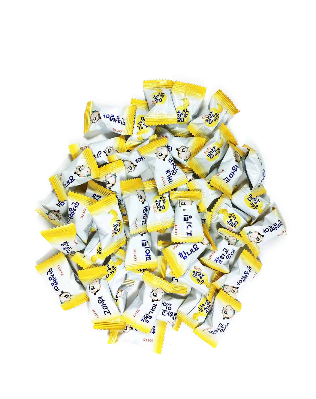 lotte 乐天牛奶软糖 香蕉味 158g/包