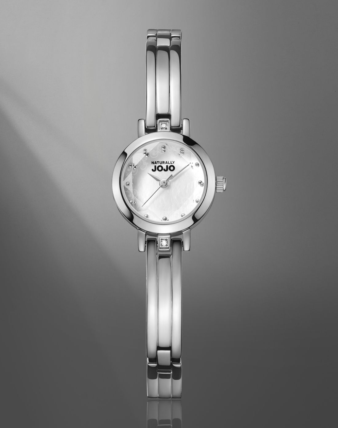 naturally jojo手表专场 naturally jojo 新款 女款镶钻珍珠母贝mini