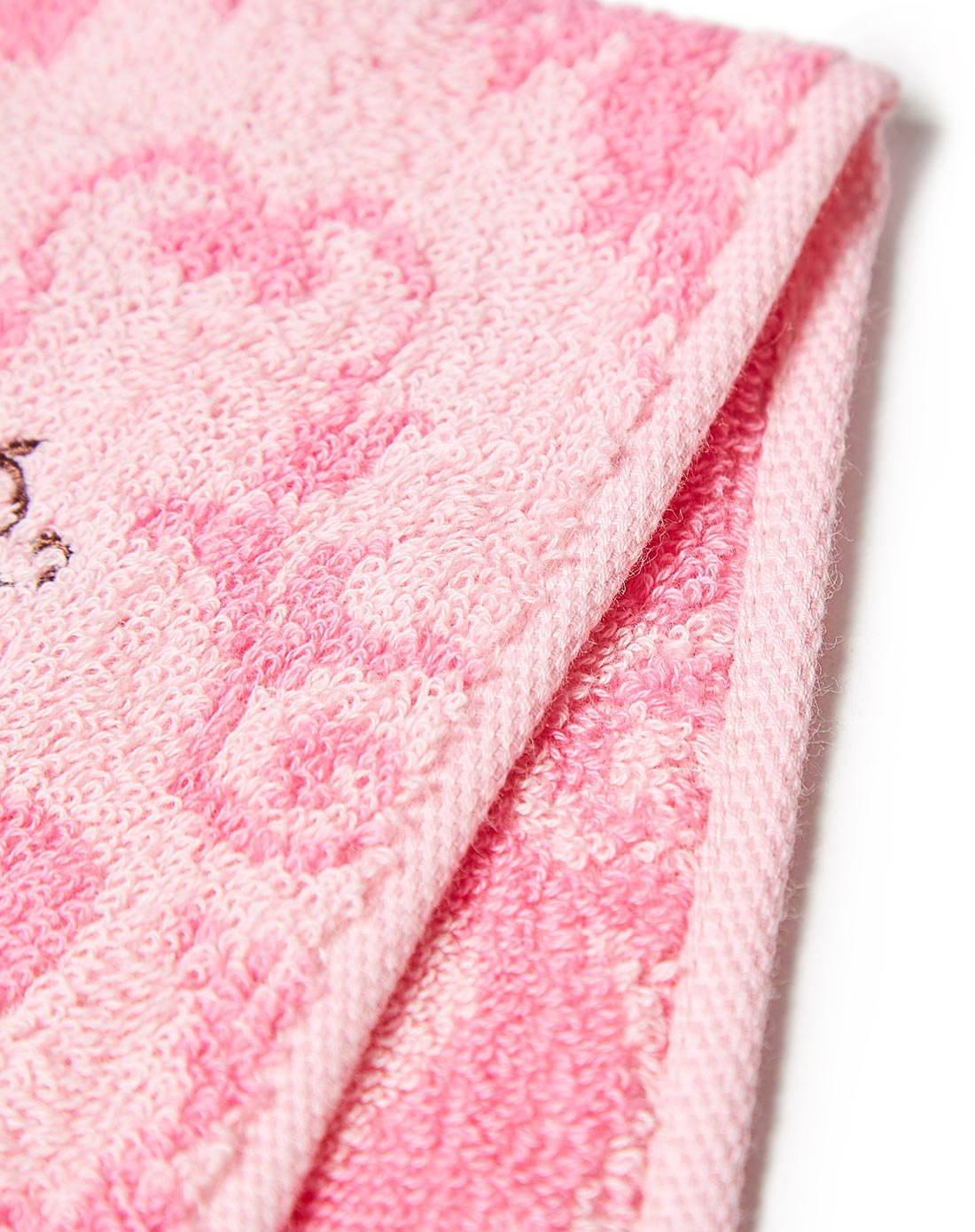 迪士尼粉色毛巾