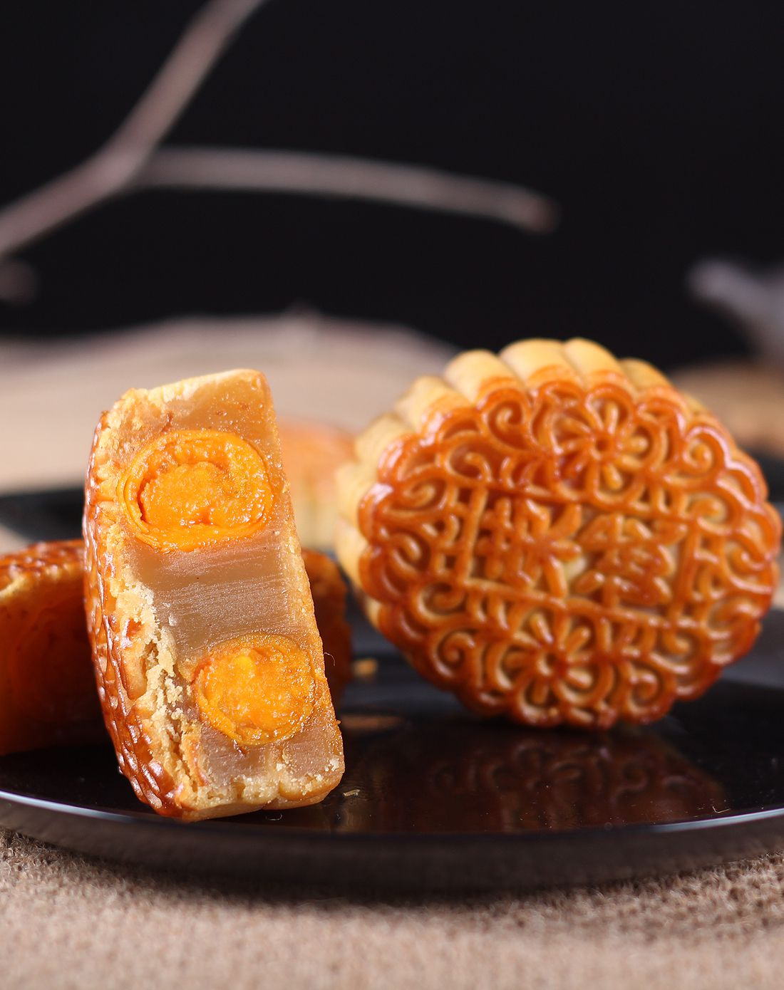 (2件起售)荣诚 双蛋黄莲蓉月饼187.5g