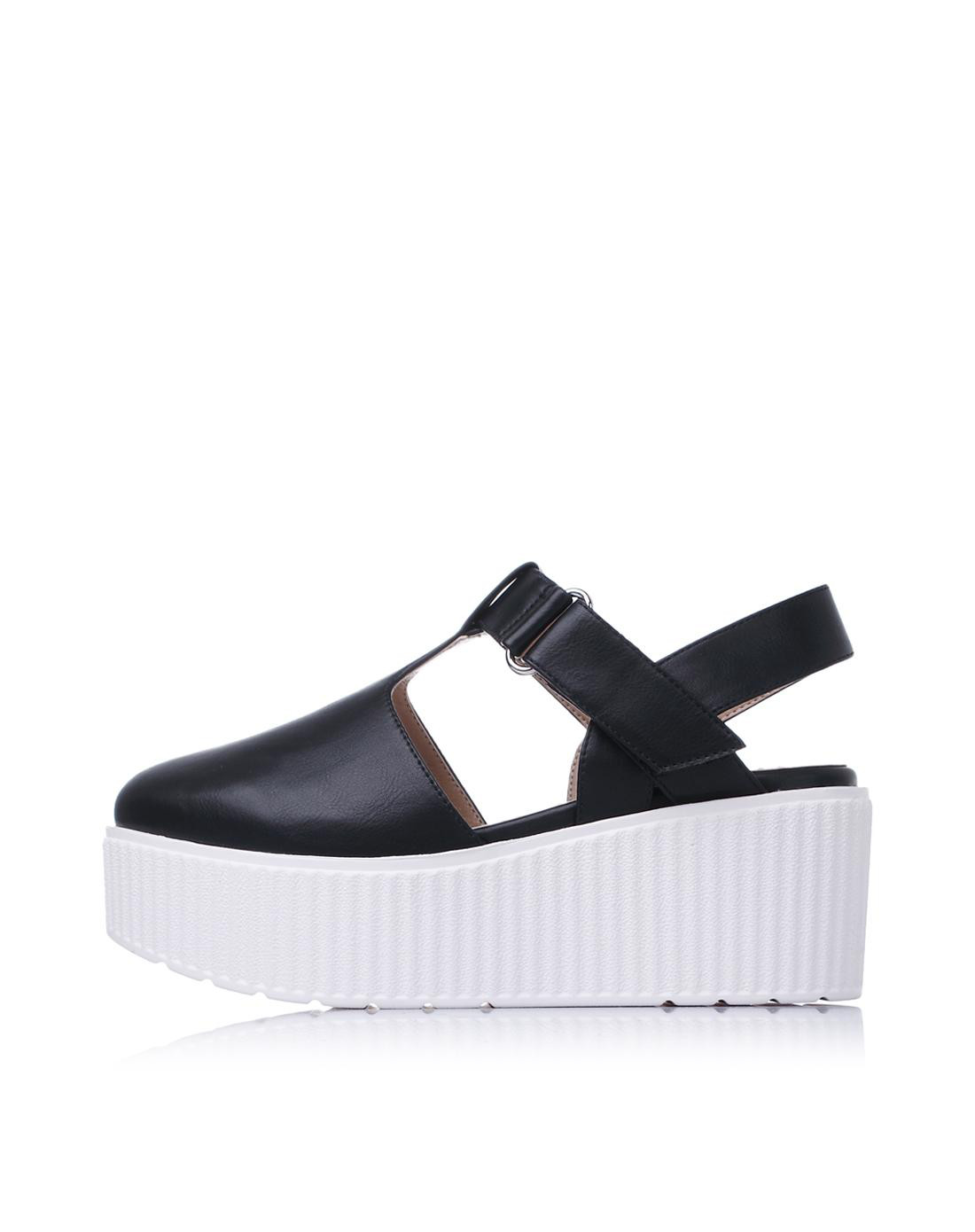 春季专柜同款厚底女凉鞋