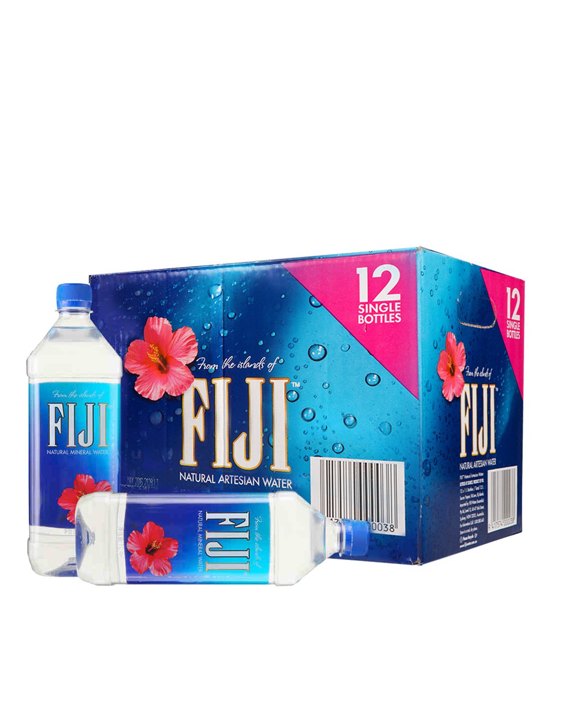 fiji water 斐济天然矿泉水 1l*12瓶/箱
